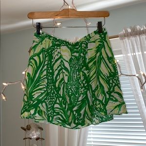 Lilly Pulitzer palm skort